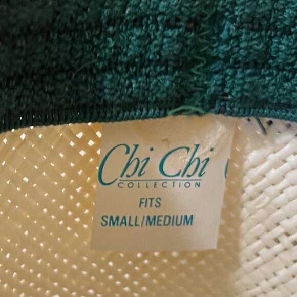 Vintage Chi Chi for Bollman Collection Straw Golf Hat - Picture 4 of 8